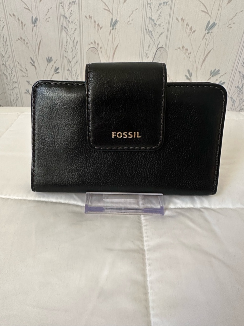 Fossil Black Leather Wallet